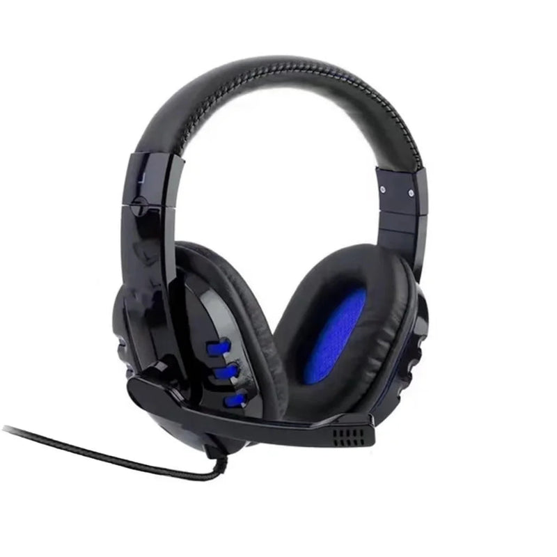 Headset Gamer Estéreo com Microfone e Conexão 3,5mm